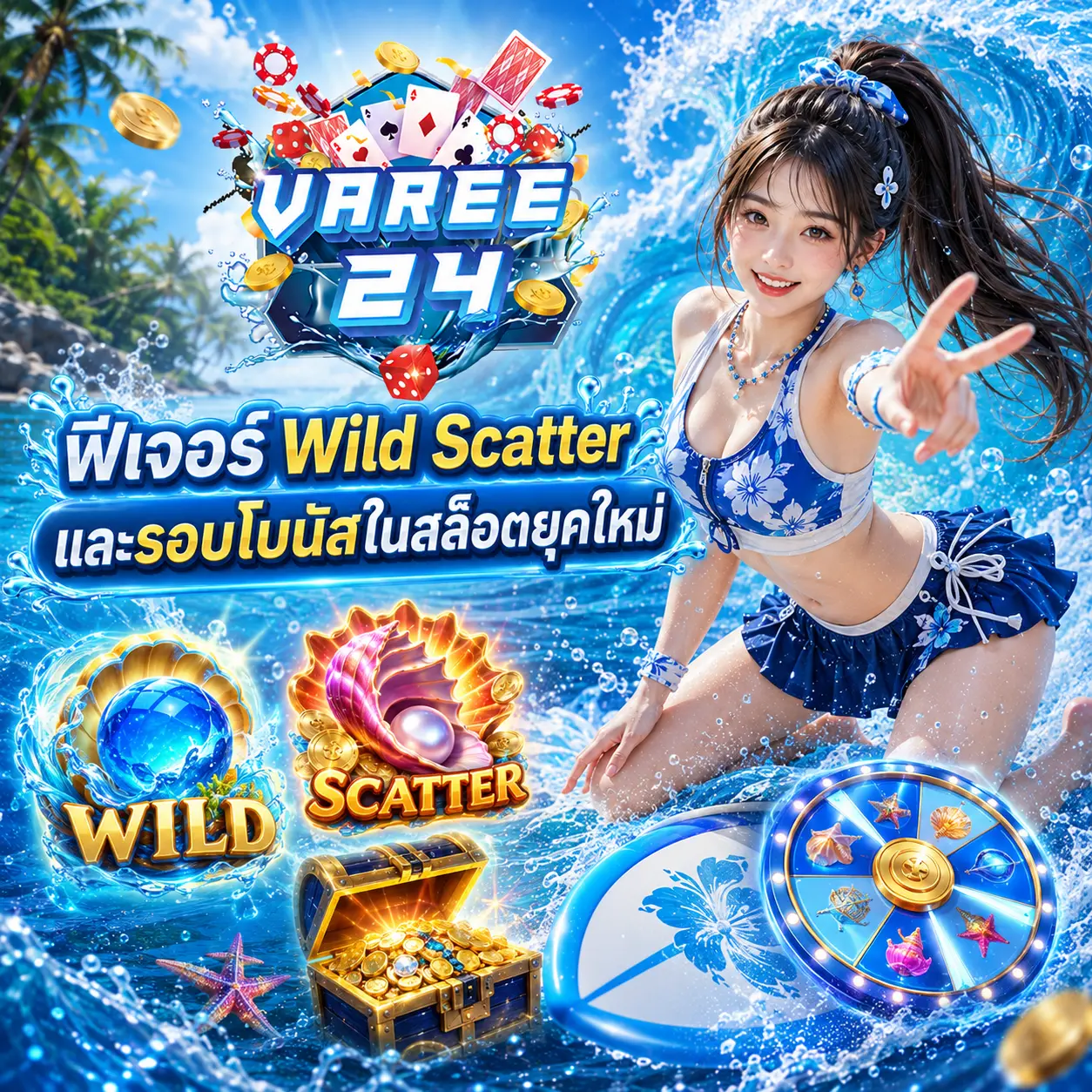 ฟีเจอร์ Wild Scatter และรอบโบนัสในสล็อตยุคใหม่